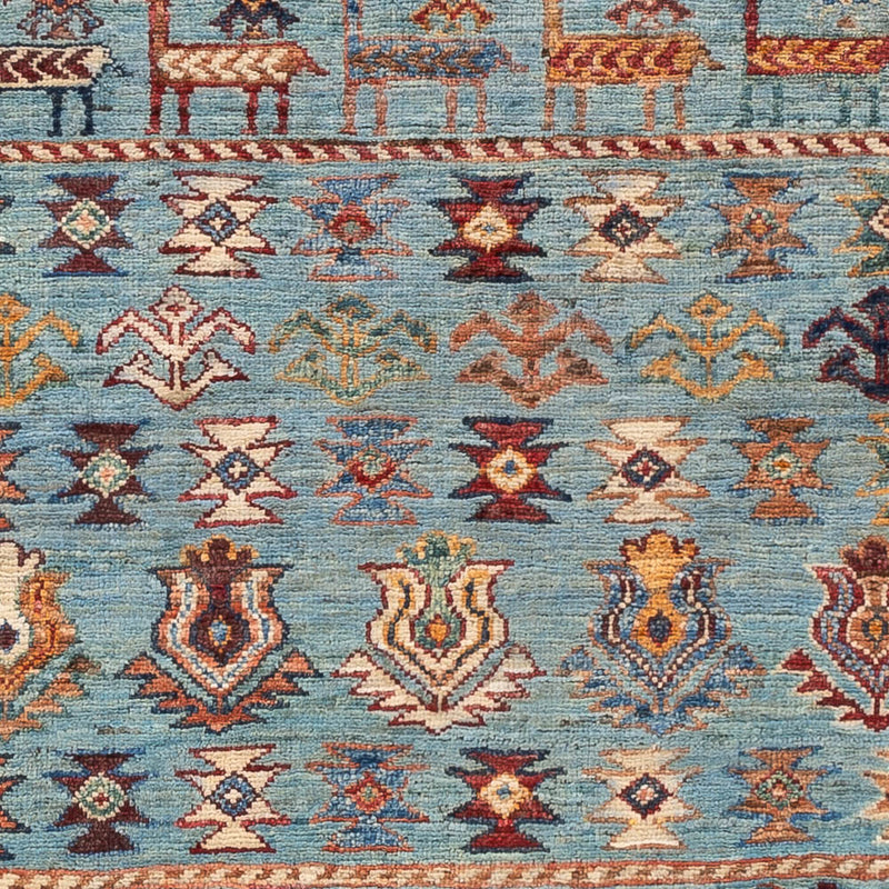 Ziegler Teppich - Ariana - 149 x 103 cm - hellblau