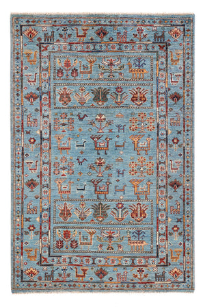 Ziegler Teppich - Ariana - 153 x 100 cm - blau