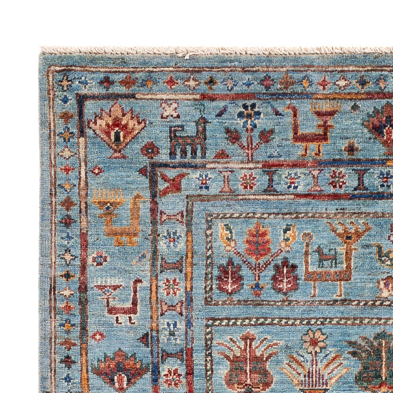 Ziegler Teppich - Ariana - 153 x 100 cm - blau