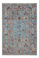 Ziegler Teppich - Ariana - 154 x 102 cm - blau