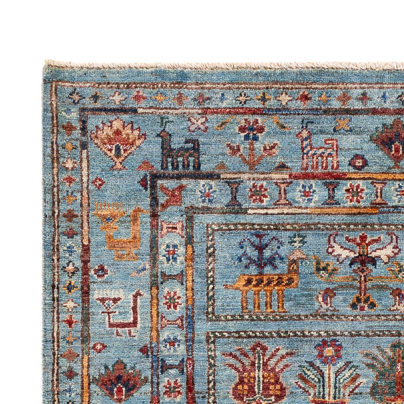 Ziegler Teppich - Ariana - 154 x 102 cm - blau
