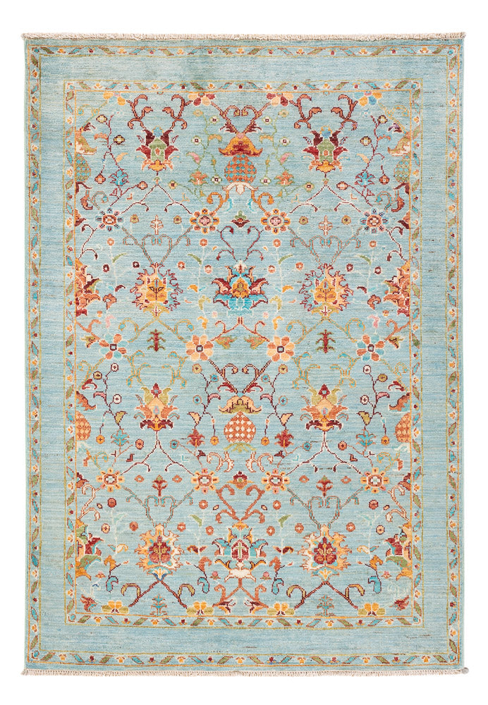 Ziegler Teppich - Ariana - 149 x 100 cm - türkis