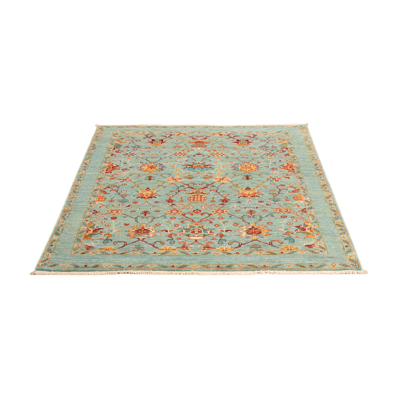 Ziegler Teppich - Ariana - 149 x 100 cm - türkis