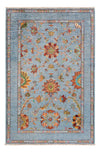 Ariana Tapis 102x148cm - Tapis oriental - bleu - Rectangle / Bleu / 102 x 148 cm Rectangle