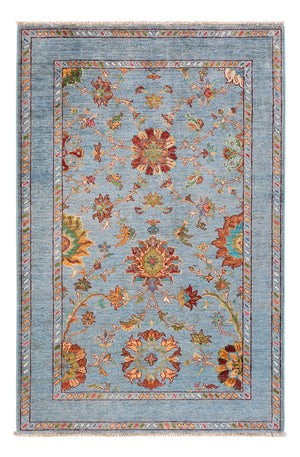 Ziegler Teppich - Ariana - 148 x 102 cm - blau