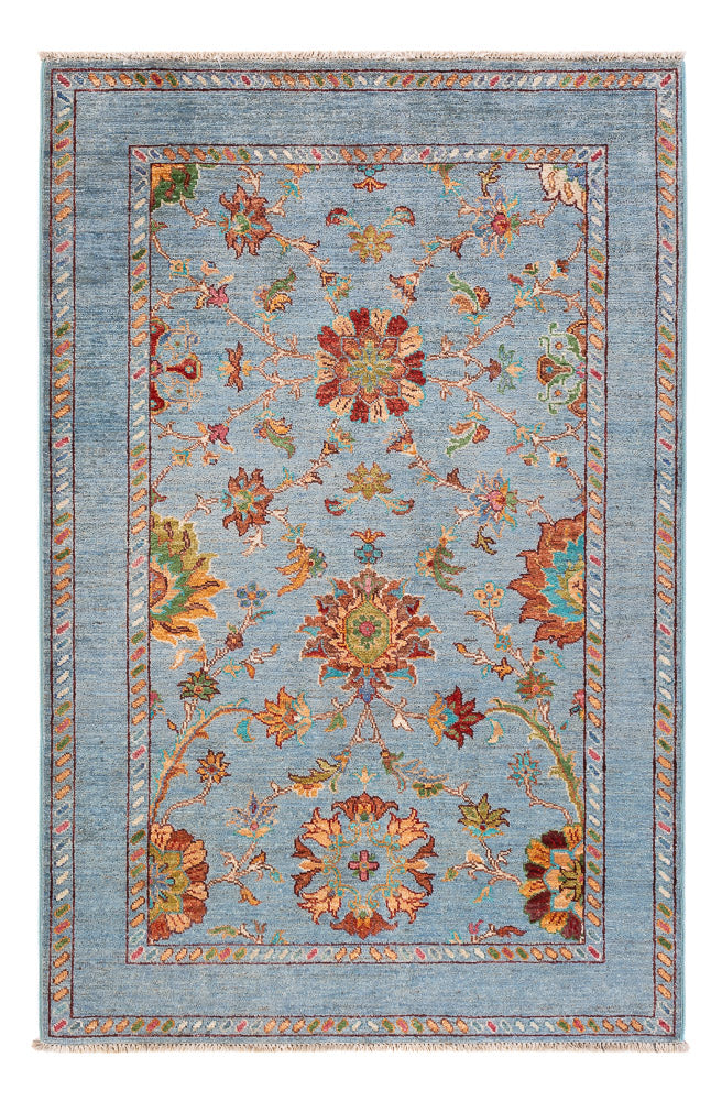 Ziegler Teppich - Ariana - 148 x 102 cm - blau