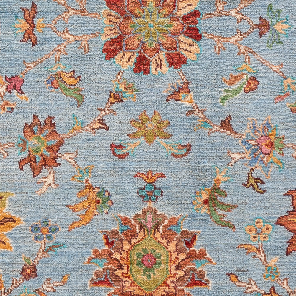 Ziegler Teppich - Ariana - 148 x 102 cm - blau