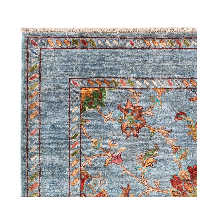 Ziegler Teppich - Ariana - 148 x 102 cm - blau