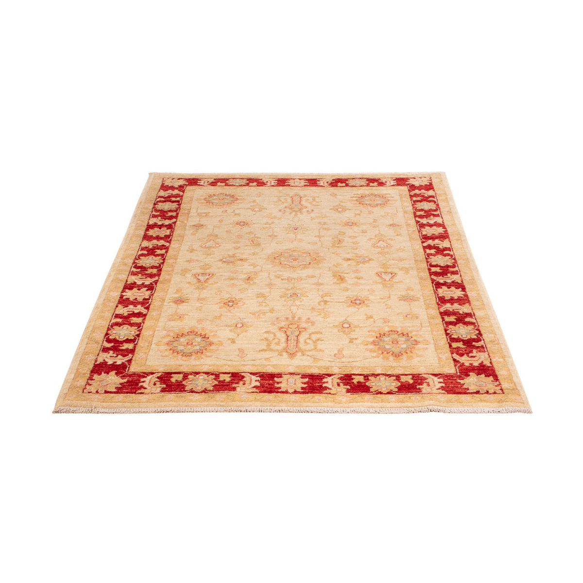 Ziegler Teppich - 144 x 103 cm - beige