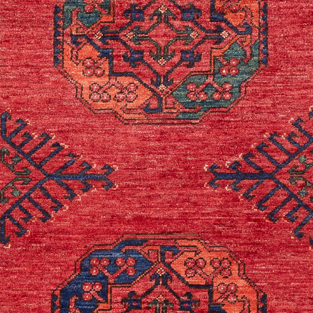 Afghan Teppich - 150 x 104 cm - rot