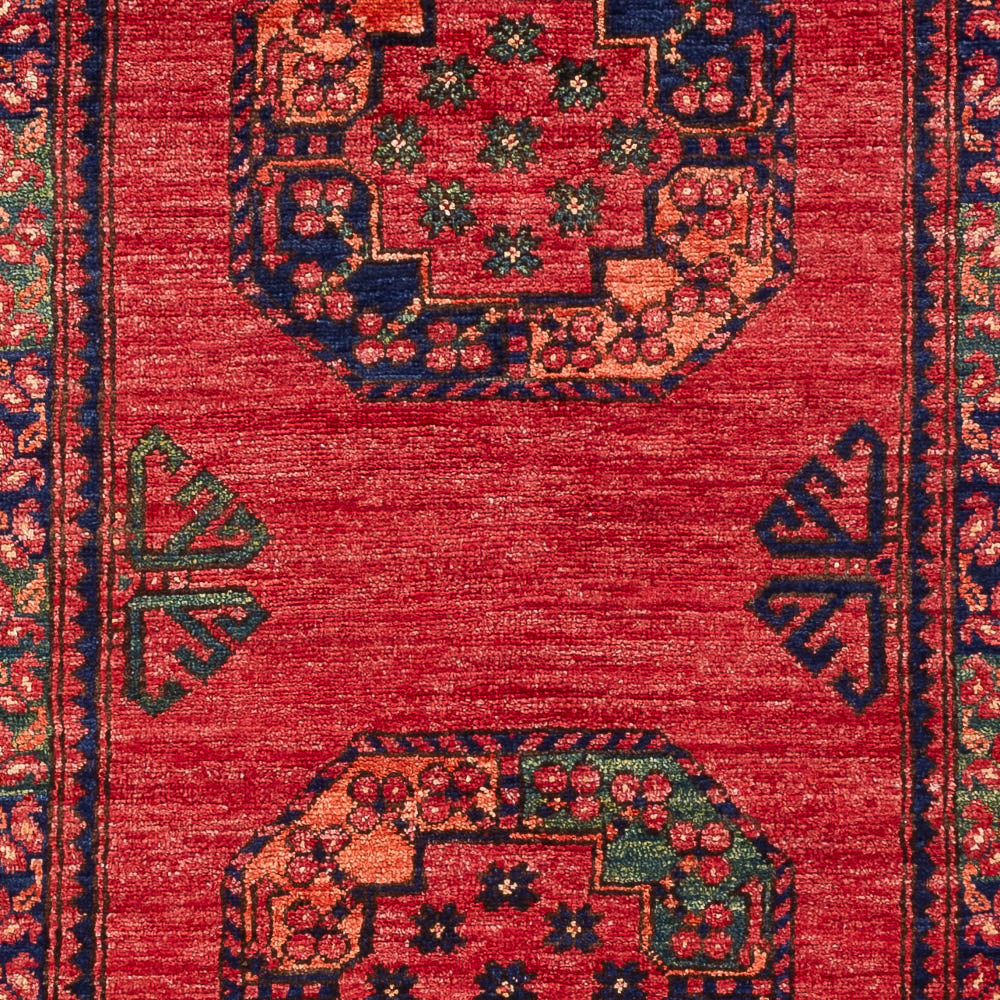 Afghan Teppich - 151 x 101 cm - rot