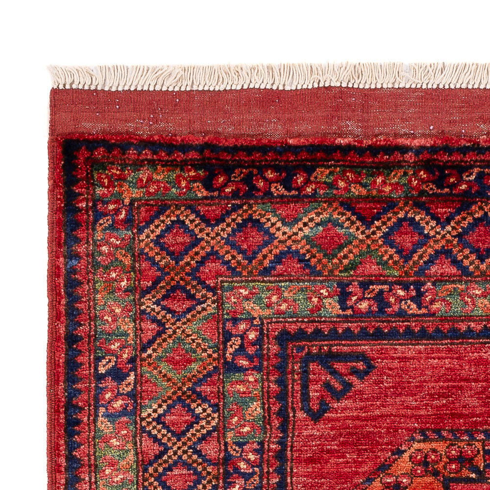 Afghan Teppich - 151 x 101 cm - rot