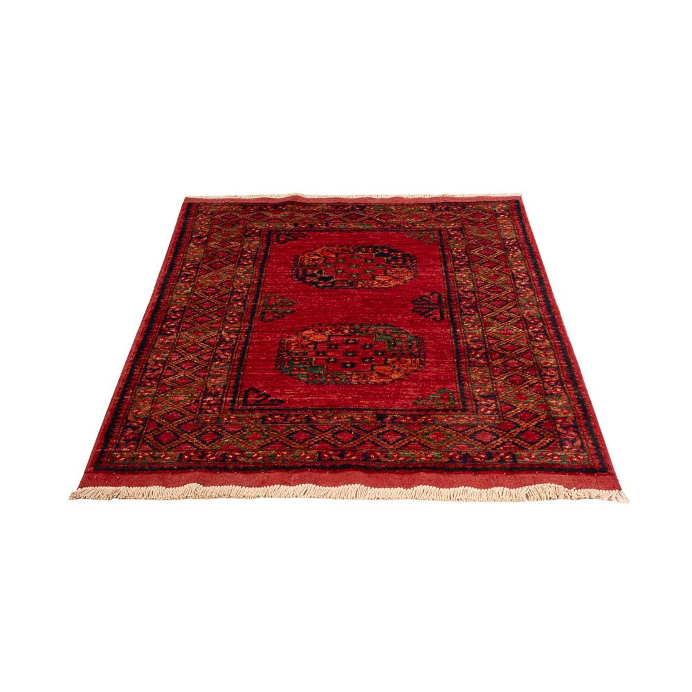Afghan Teppich - 151 x 101 cm - rot