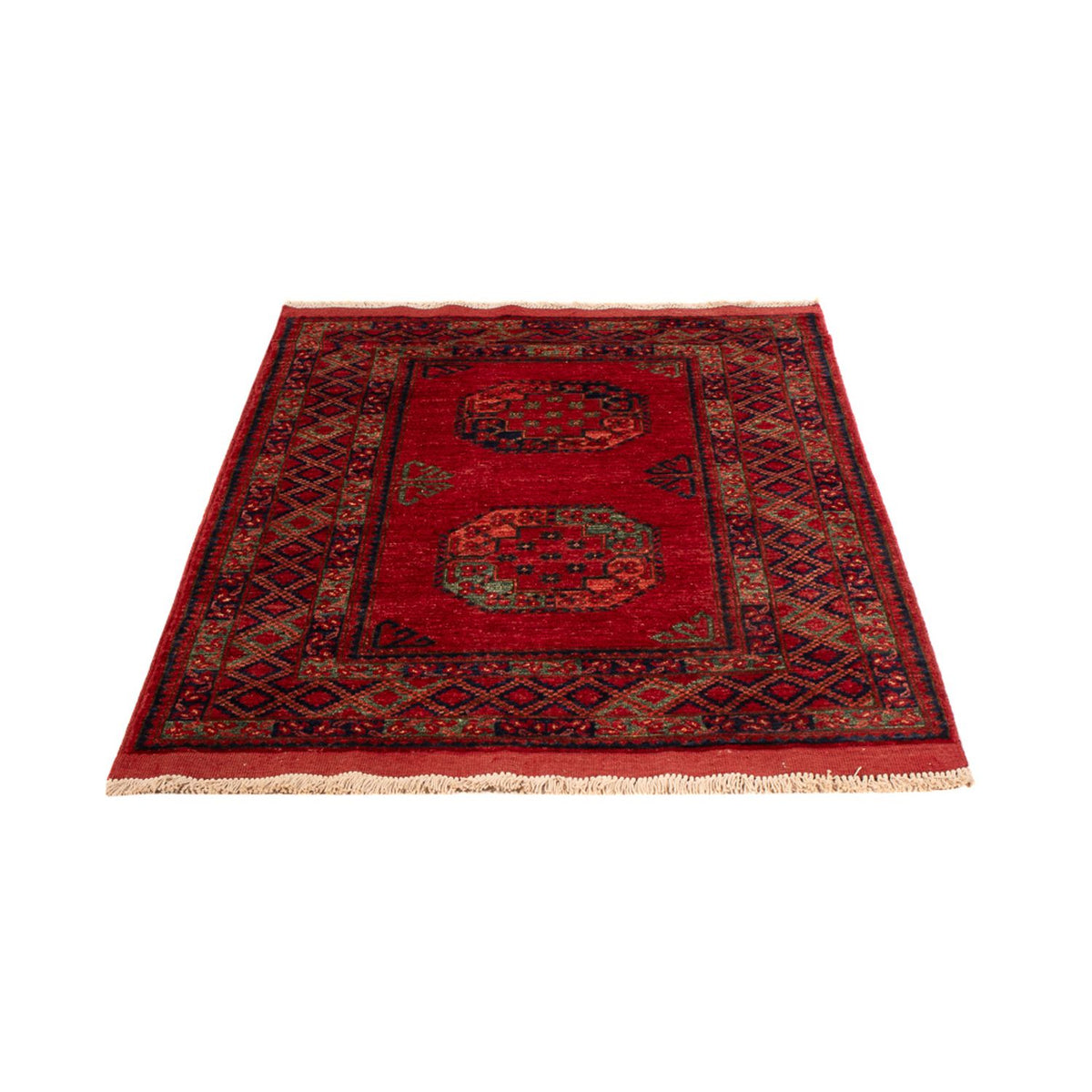 Afghan Teppich - 153 x 103 cm - rot