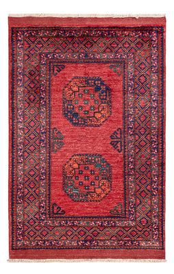 Afghan Teppich - 154 x 102 cm - rot