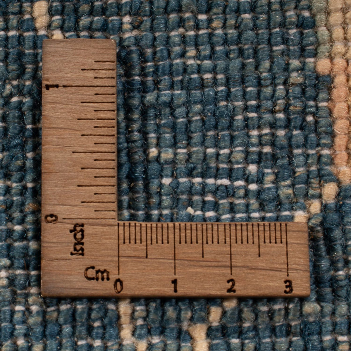 Ziegler Teppich - 150 x 100 cm - blau