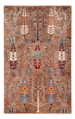 Ziegler Teppich - Ariana - 156 x 96 cm - dunkelbeige
