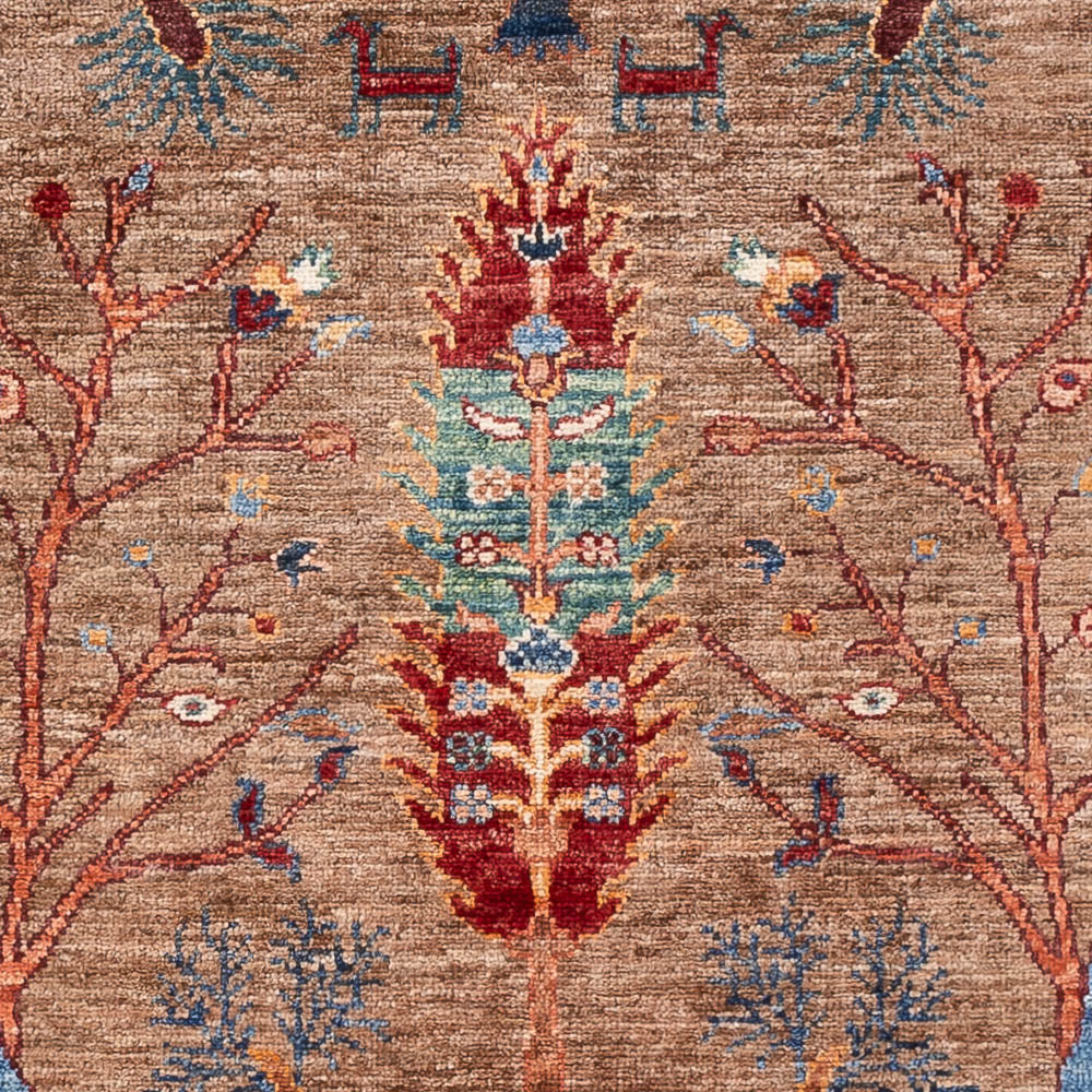 Ziegler Teppich - Ariana - 156 x 96 cm - dunkelbeige