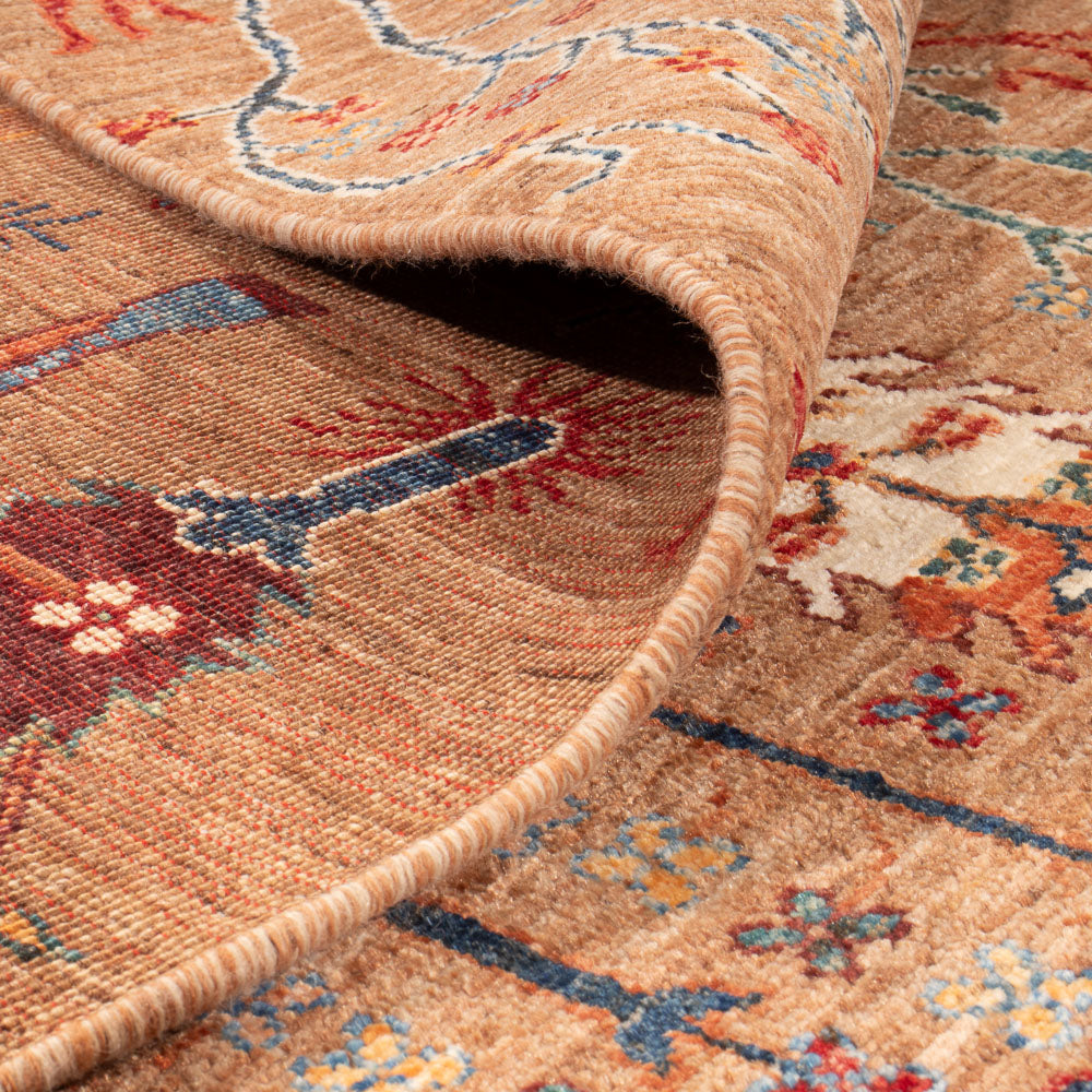 Ziegler Teppich - Ariana - 156 x 96 cm - dunkelbeige
