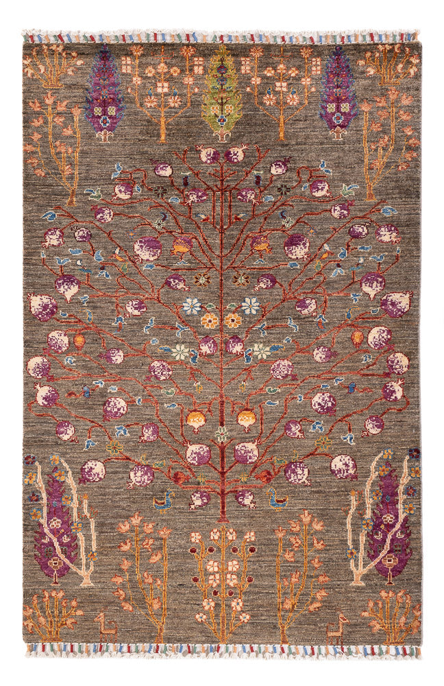 Ziegler Teppich - Ariana - 153 x 100 cm - dunkelbeige