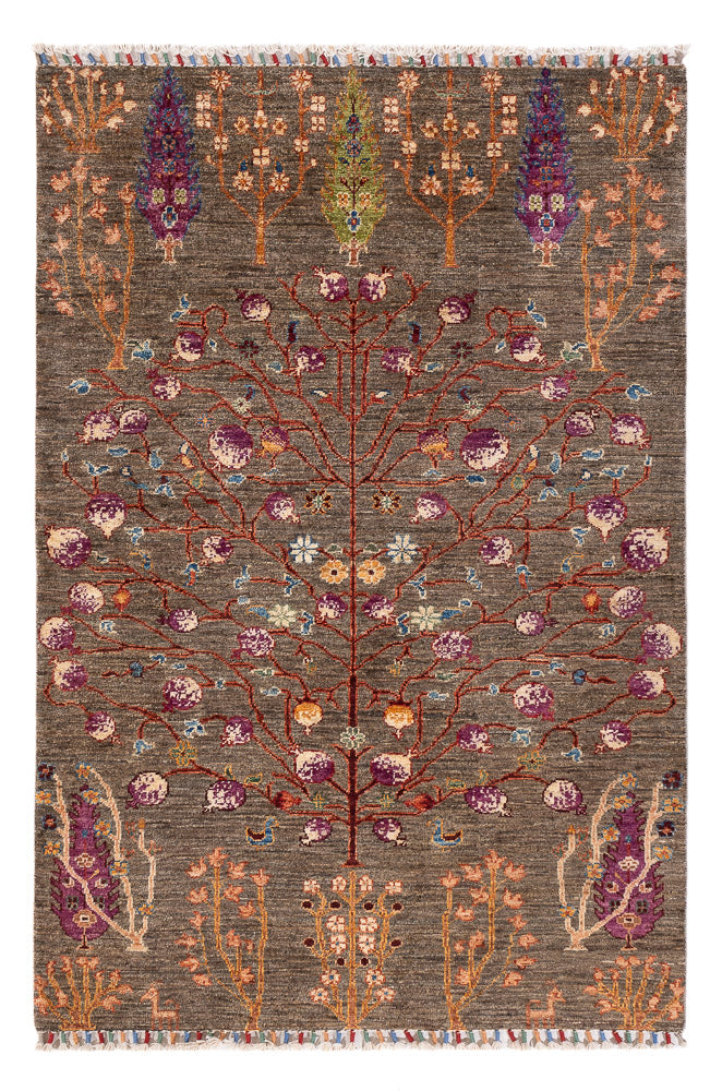Ziegler Teppich - Ariana - 151 x 99 cm - dunkelbeige