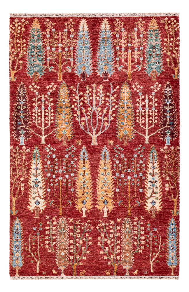 Ziegler Teppich - Ariana - 148 x 98 cm - rot