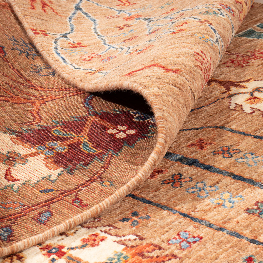 Ziegler Teppich - Ariana - 155 x 97 cm - dunkelbeige