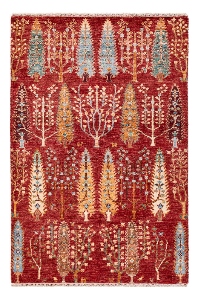 Ziegler Teppich - Ariana - 141 x 100 cm - rot