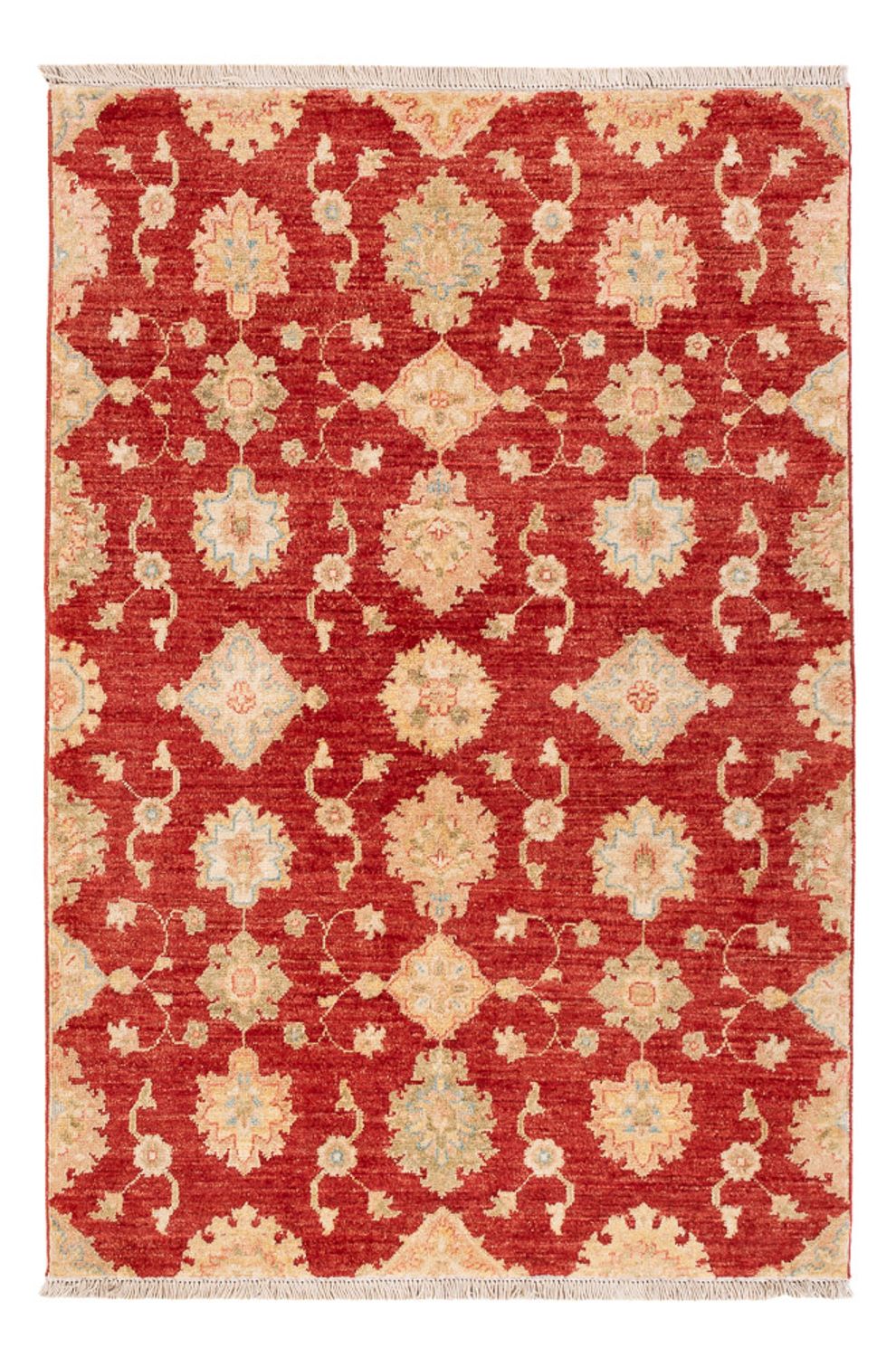 Ziegler Teppich - 151 x 102 cm - rot