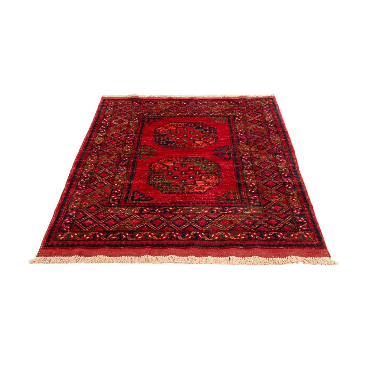 Afghan Teppich - 155 x 100 cm - rot