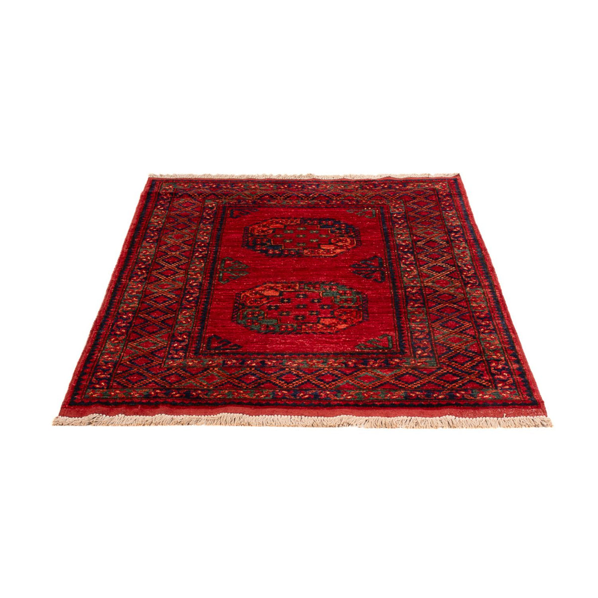 Afghan Teppich - 155 x 103 cm - rot