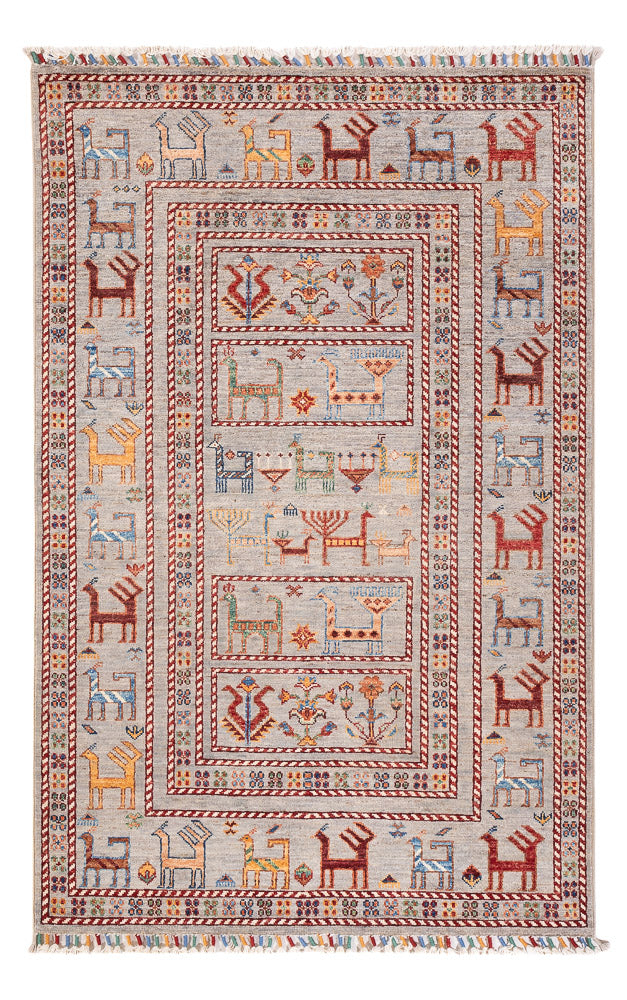 Ziegler Teppich - Ariana - 153 x 97 cm - hellblau