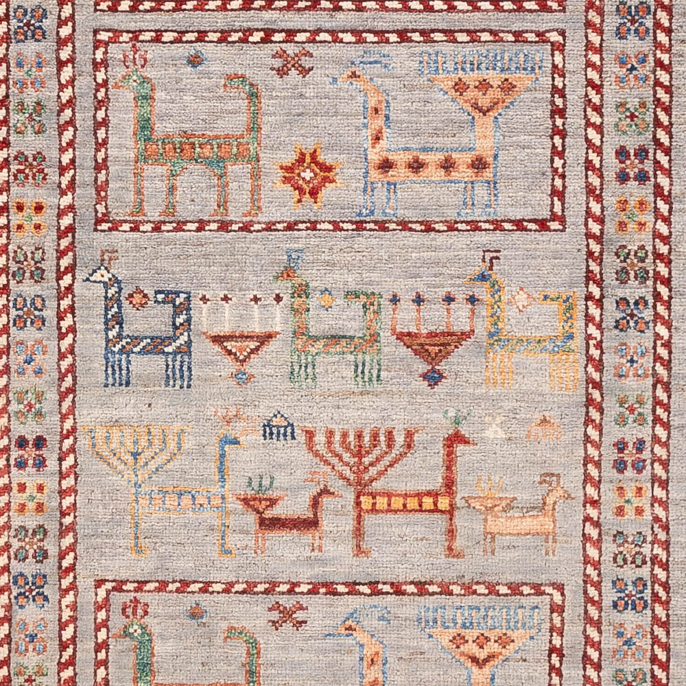 Ziegler Teppich - Ariana - 153 x 97 cm - hellblau