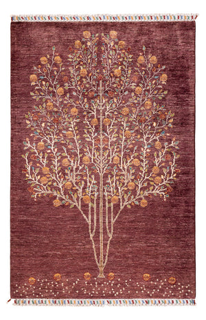 Ziegler Teppich - Ariana - 150 x 103 cm - bordeauxrot