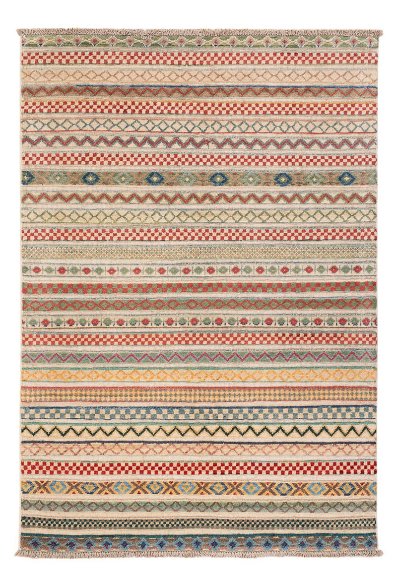 Ziegler Teppich - Modern - 141 x 98 cm - mehrfarbig