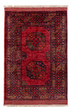 Tappeto afgano 103x150cm - Tappeto orientale - Rettangolo / Rosso / 103 x 150 cm Rettangolo