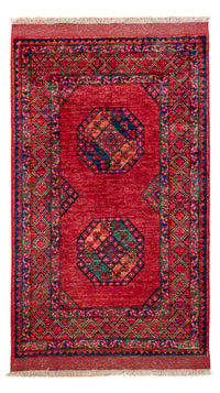 Tapis afghan - 163 x 100 cm - rouge