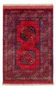Afghan Teppich - 150 x 102 cm - rot