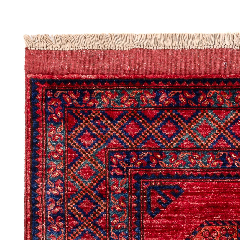 Afghan Teppich - 150 x 102 cm - rot