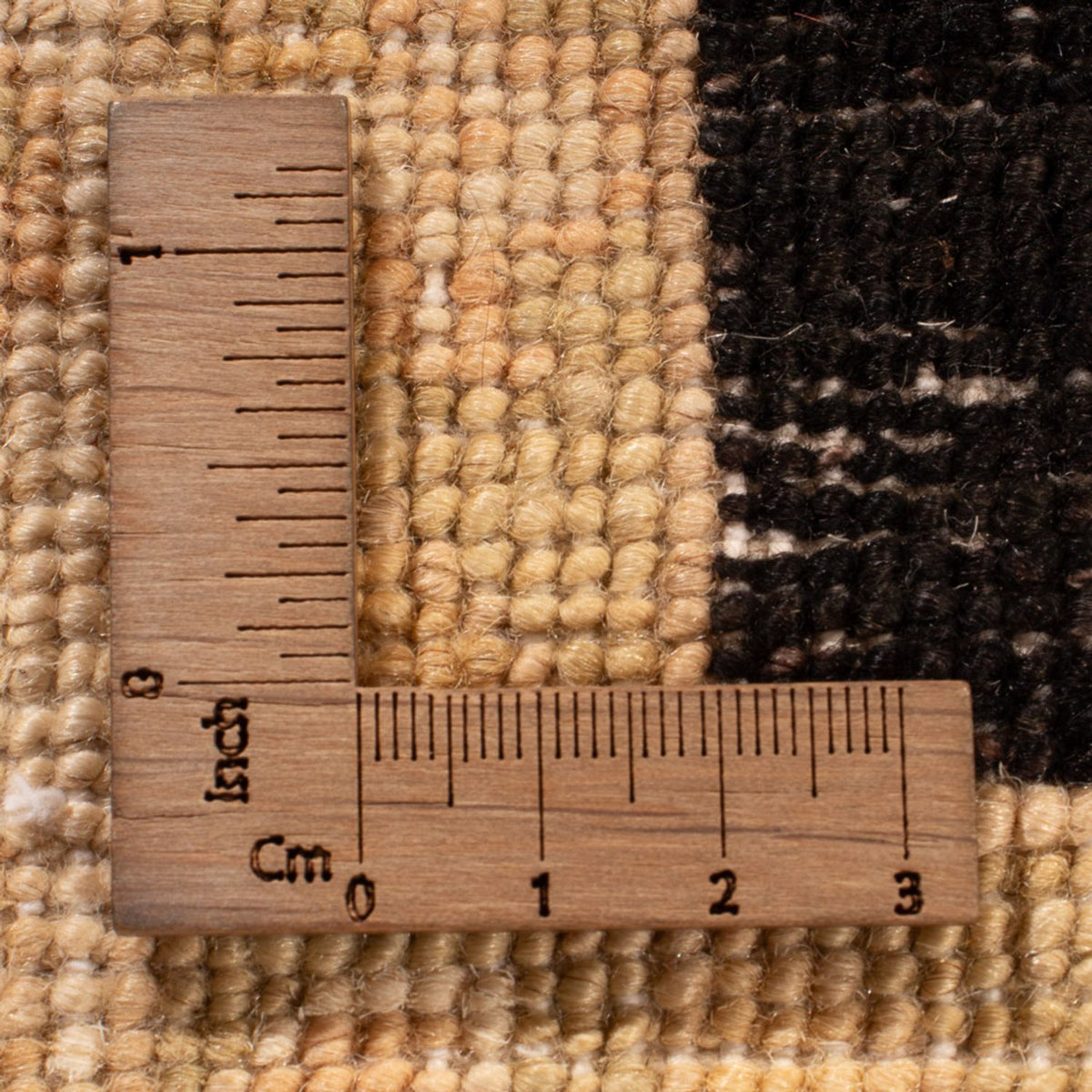 Ziegler Teppich - 153 x 99 cm - schwarz