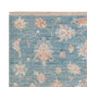Ziegler Teppich - 147 x 103 cm - seeblau