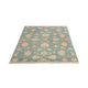 Ziegler Teppich - 147 x 103 cm - seeblau