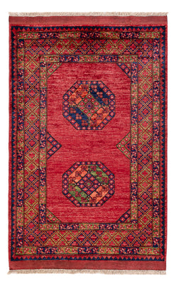 Afghan Teppich - 159 x 108 cm - rot