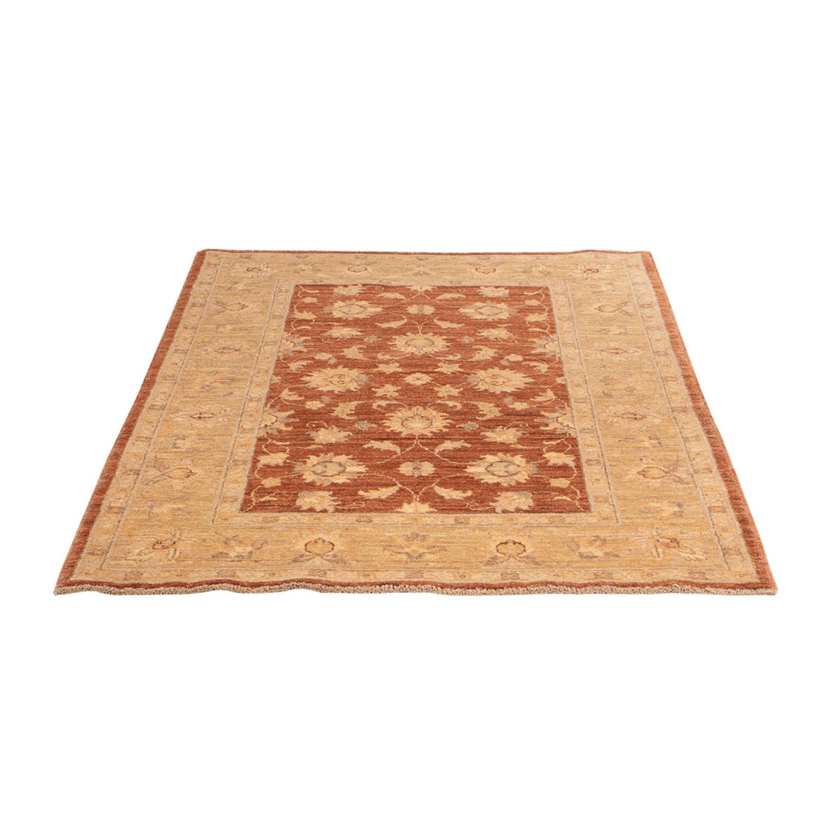Ziegler Teppich - 148 x 103 cm - hellbraun