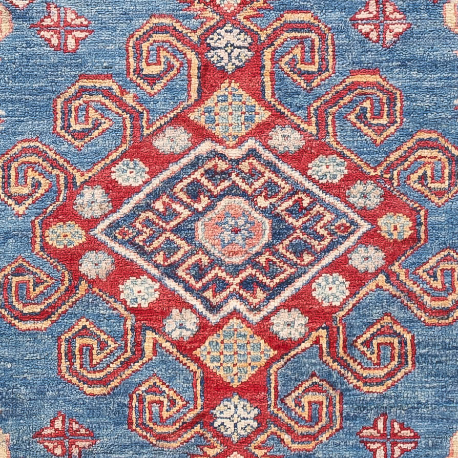 Ziegler Teppich - Kazak - 150 x 97 cm - blau