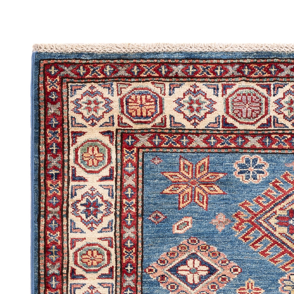 Ziegler Teppich - Kazak - 154 x 102 cm - blau