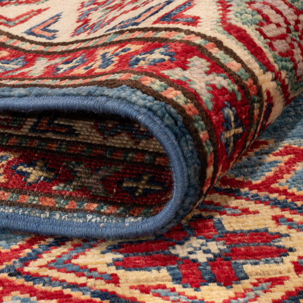 Ziegler Teppich - Kazak - 154 x 102 cm - blau