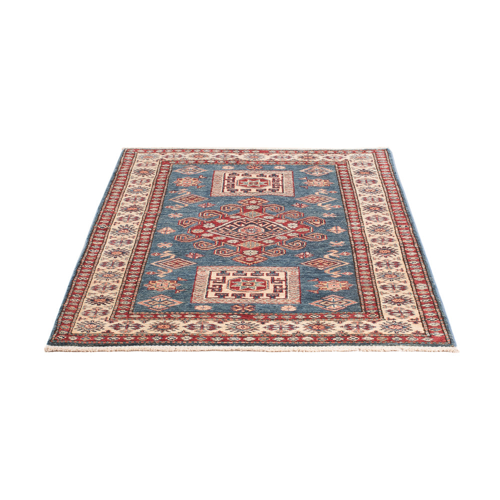 Ziegler Teppich - Kazak - 150 x 104 cm - blau