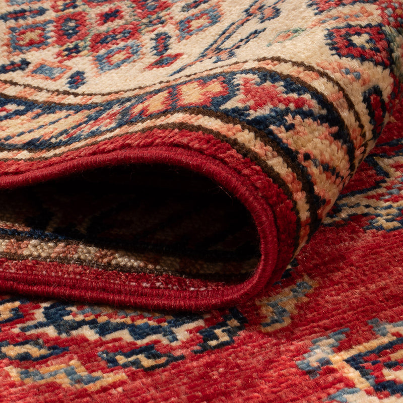 Kazak Teppich 102x153cm - Orientteppich - rot