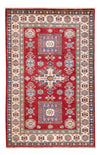 Kazak Tapis 100x153cm - Tapis oriental - rouge - Rectangle / Rouge / 100 x 153 cm Rectangle